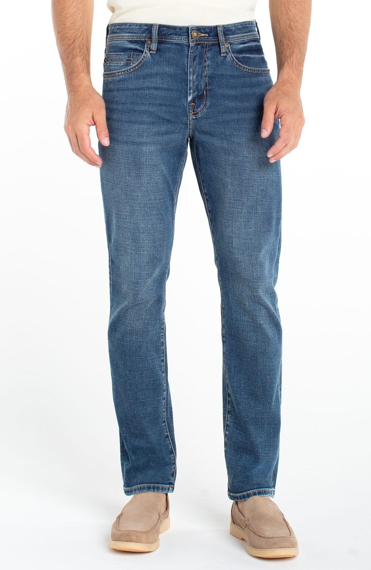 Liverpool Men's Men's Denim Liverpool Men's Kingston Modern Straight Pant - Multiple Colors 04504798 Liverpool Men's Kingston Modern Straight Pant - Multiple Colors