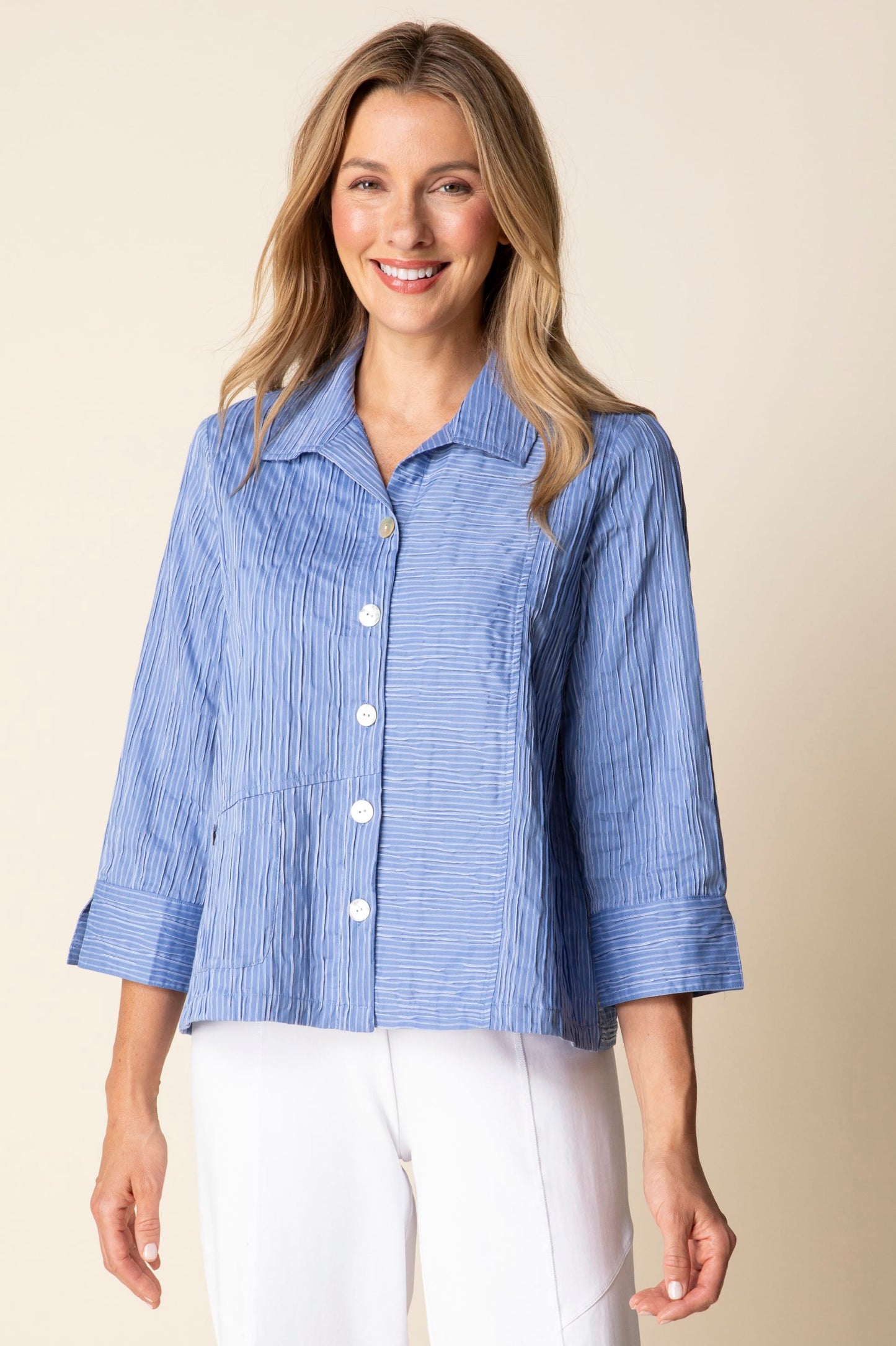 Habitat Blouses Habitat Santorini Stripe Daphne Shirt 30091486 Habitat Santorini Stripe Daphne Shirt