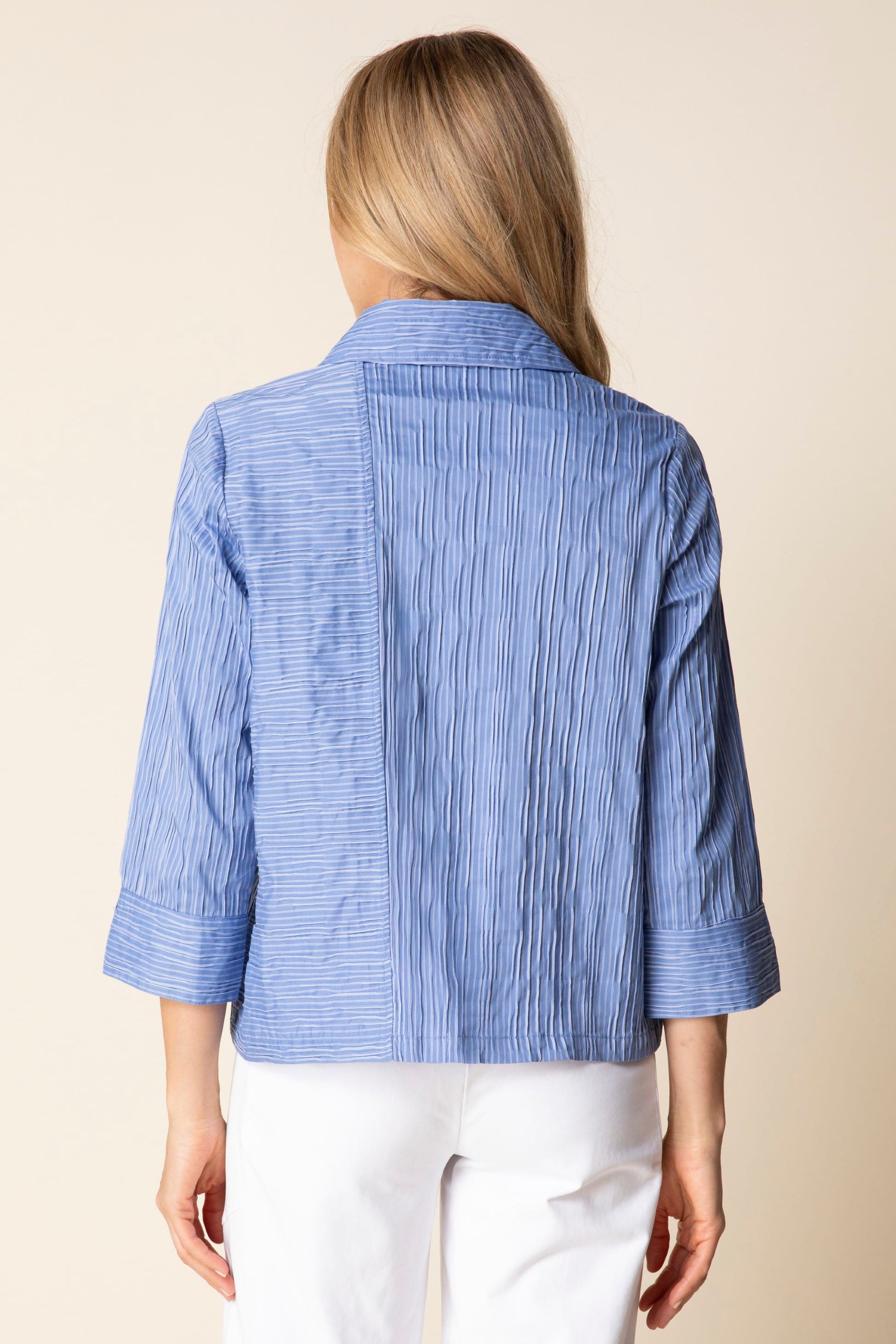 Habitat Blouses Habitat Santorini Stripe Daphne Shirt Habitat Santorini Stripe Daphne Shirt