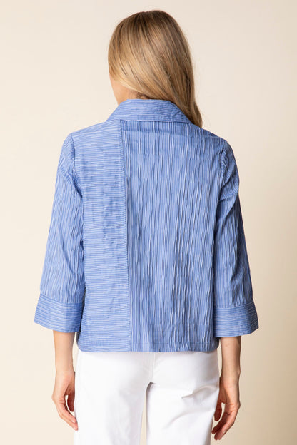 Habitat Blouses Habitat Santorini Stripe Daphne Shirt Habitat Santorini Stripe Daphne Shirt