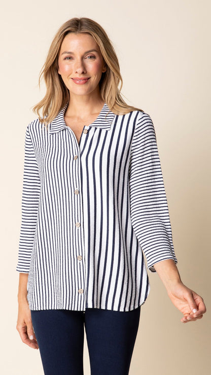 Habitat Tops Habitat Earn Your Stripes Next In Line Shirt - Multiple Colors 37300446 Habitat Earn Your Stripes Next In Line Shirt - Multiple Colors