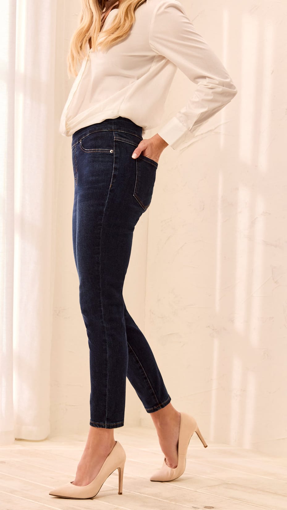 Tribal Pants Tribal Pull On Ankle Jegging - Multiple Colors Tribal Pull On Ankle Jegging - Multiple Colors