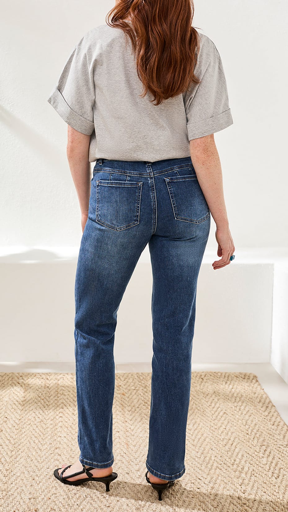 Tribal Pants Tribal Petite Sophia Curvy Straight Jean - Multiple Colors Tribal Petite Sophia Curvy Straight Jean - Multiple Colors