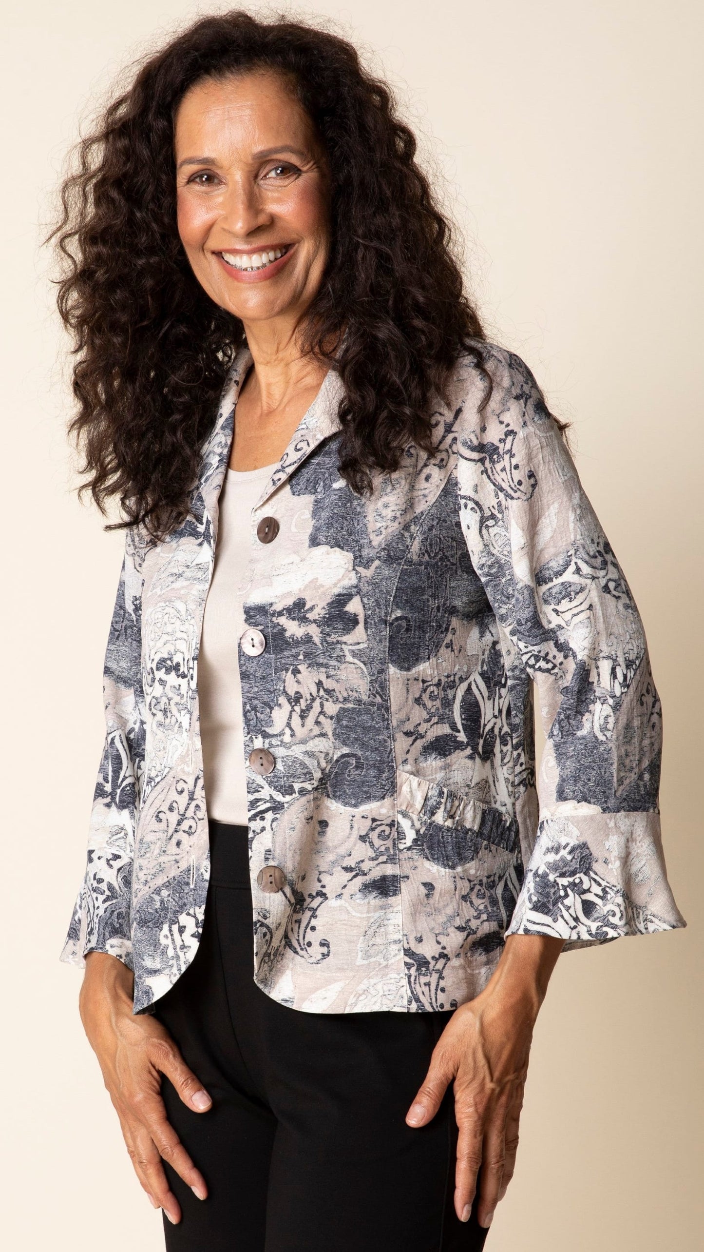 Habitat Jackets Habitat Destination Unknown Medley Shirred Shirt Jacket 21476318 Habitat Destination Unknown Medley Shirred Shirt Jacket
