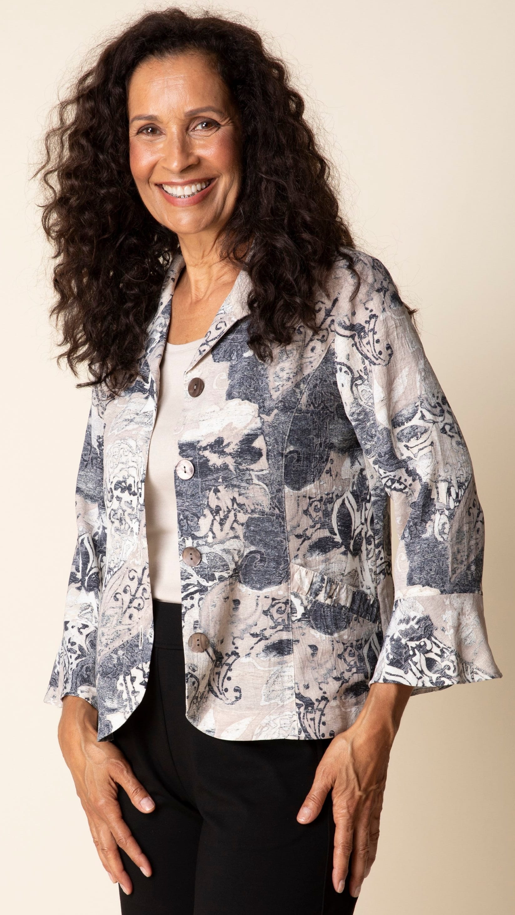 Habitat Jackets Habitat Destination Unknown Medley Shirred Shirt Jacket 21476318 Habitat Destination Unknown Medley Shirred Shirt Jacket