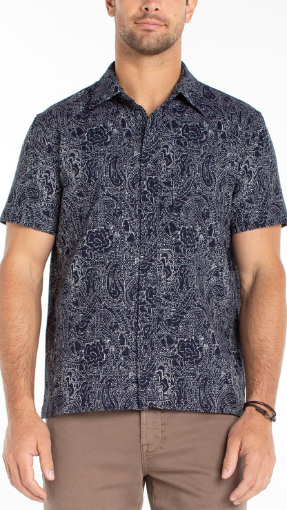 Liverpool Men's Men's Button Downs Liverpool Men's Short Sleeve Button Up Shirt - Multiple Patterns 36466398 Liverpool Men's Short Sleeve Button Up Shirt - Multiple Patterns