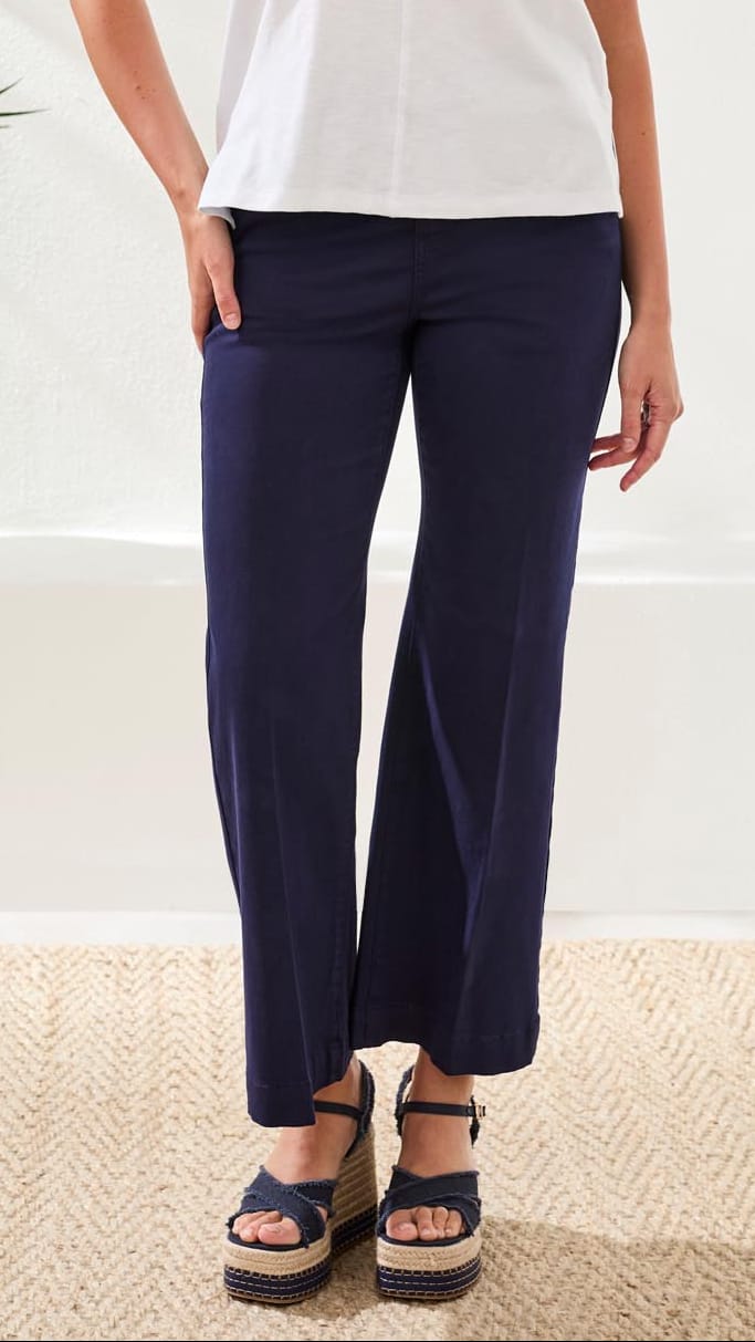 Tribal Pants Tribal Sophia Hugging Crop Palazzo Pant - Multiple Colors 52263390 Tribal Sophia Hugging Crop Palazzo Pant - Multiple Colors
