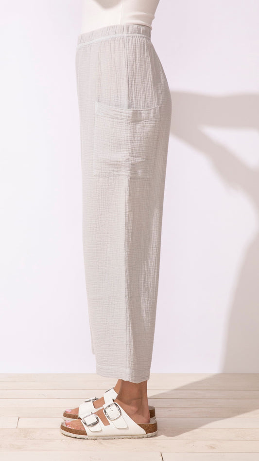 Escape by Habitat Pants Escape Sunkiss Cotton Gauze Pocket Flood Pant Escape Sunkiss Cotton Gauze Pocket Flood Pant