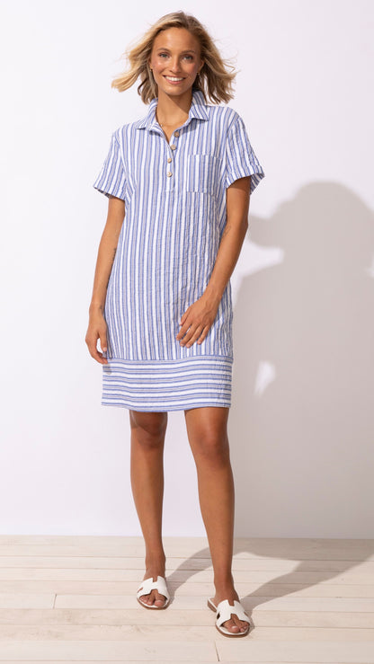 Escape by Habitat Dresses Escape Seaport Stripe Marina Shirt Dress 59441886 Escape Seaport Stripe Marina Shirt Dress
