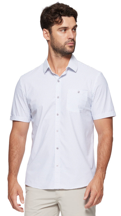 Flag & Anthem Men's Button Downs Flag & Anthem Ripley Performance Short Sleeve Shirt Flag & Anthem Ripley Performance Short Sleeve Shirt
