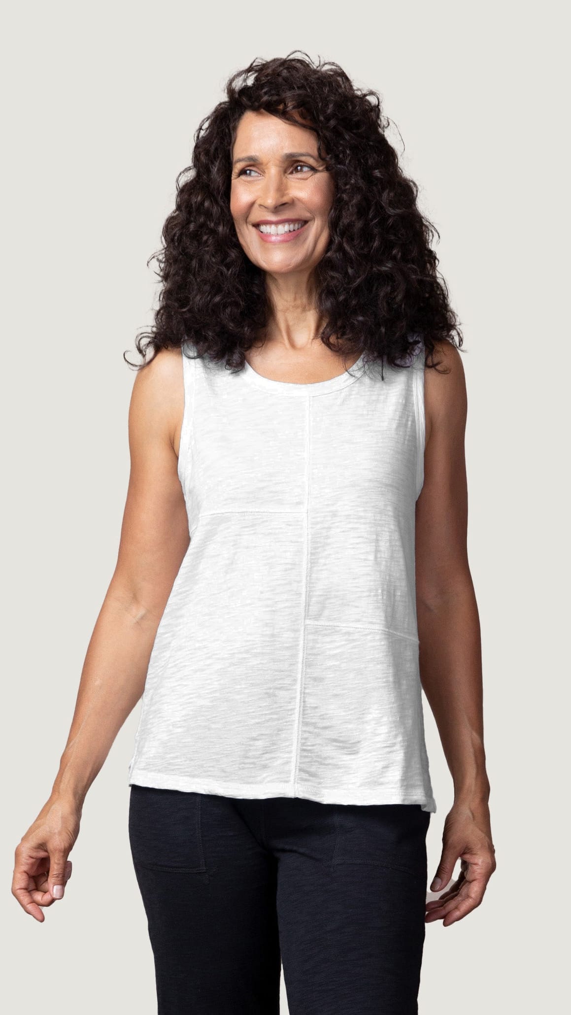 Habitat Tanks Habitat Cotton Pebble Pieced Tank - Multiple Colors 99271902 Habitat Cotton Pebble Pieced Tank - Multiple Colors