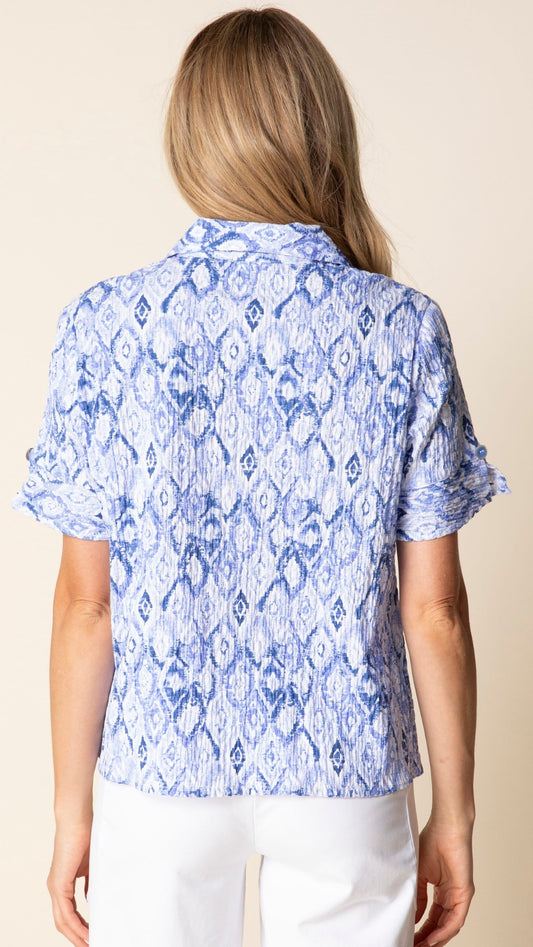 Habitat Blouses Habitat Painted Diamonds Laid Back Shirt Habitat Painted Diamonds Laid Back Shirt