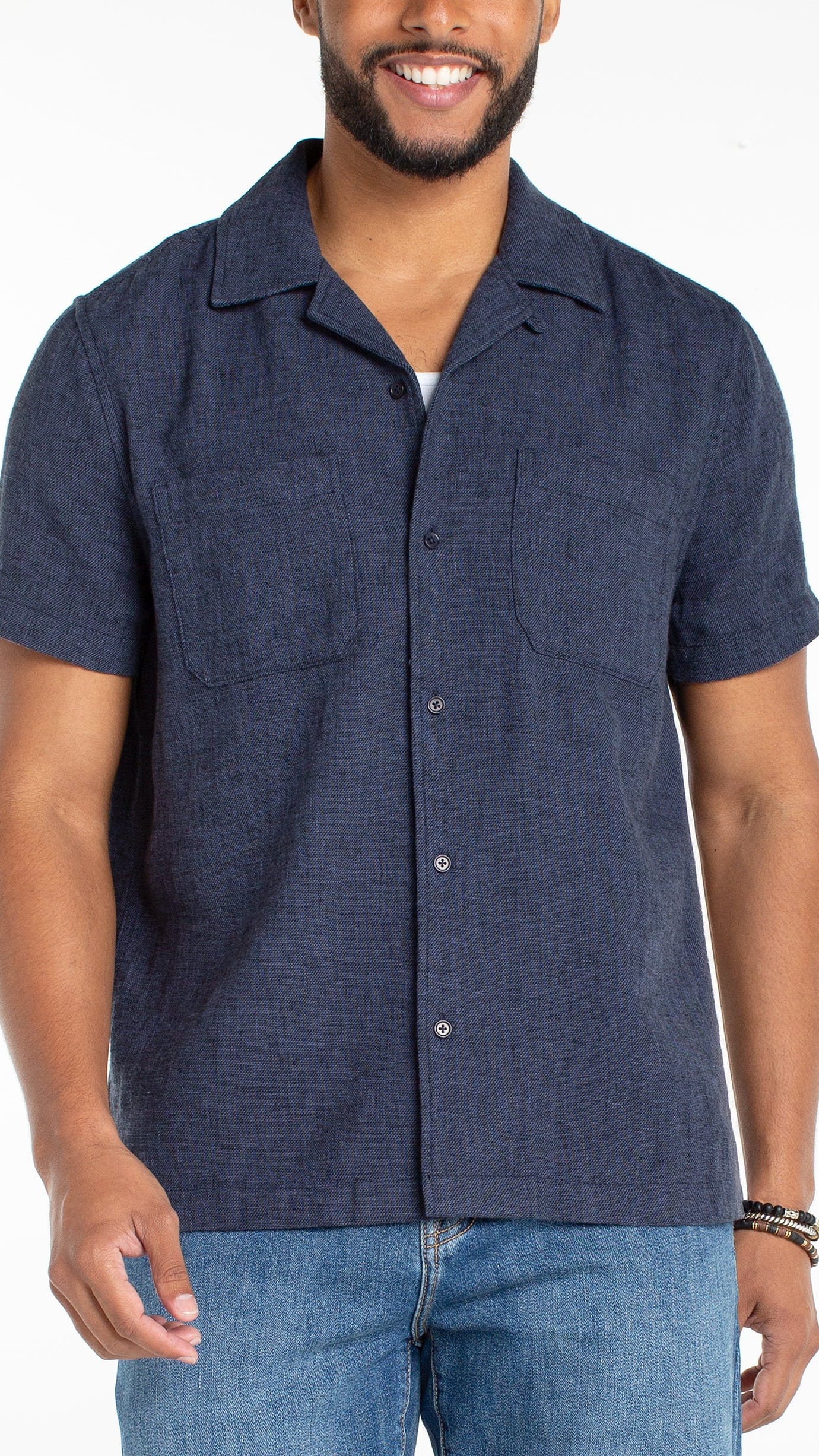 Liverpool Men's Men's Button Downs Liverpool Men's Short Sleeve Button Up Camp Shirt Liverpool Men's Short Sleeve Button Up Camp Shirt