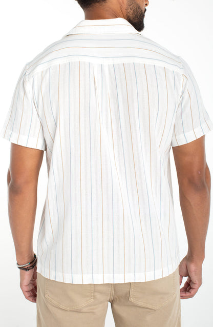 Liverpool Men's Men's Button Downs Liverpool Men's Short Sleeve Button Up Camp Shirt Liverpool Men's Short Sleeve Button Up Camp Shirt