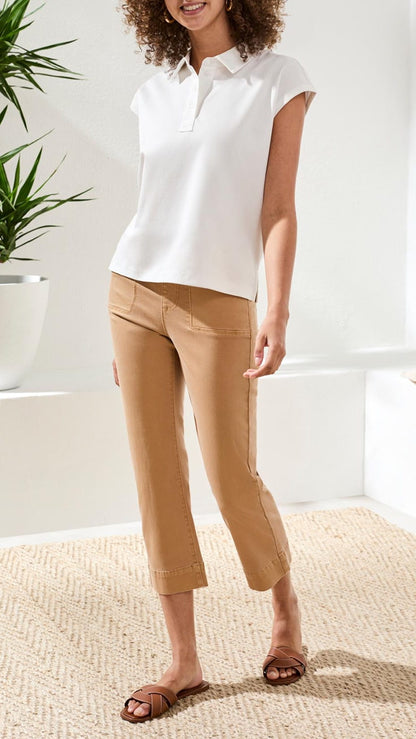 Tribal Pants Tribal Comfort Stretch Capri Kick Flare Pant - Multiple Colors 67328478 Tribal Comfort Stretch Capri Kick Flare Pant - Multiple Colors