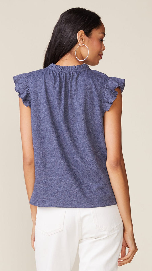 Anthem Mod Stage Apparel Tanks Anthem Texture Flutter Top Anthem Texture Flutter Top