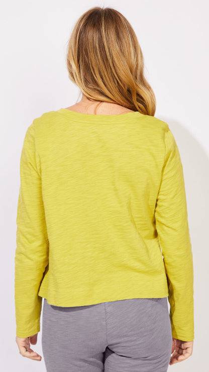 Escape by Habitat Tees Escape Cotton Slub V-Neck Tee - Multiple Colors Escape Cotton Slub V-Neck Tee - Multiple Colors