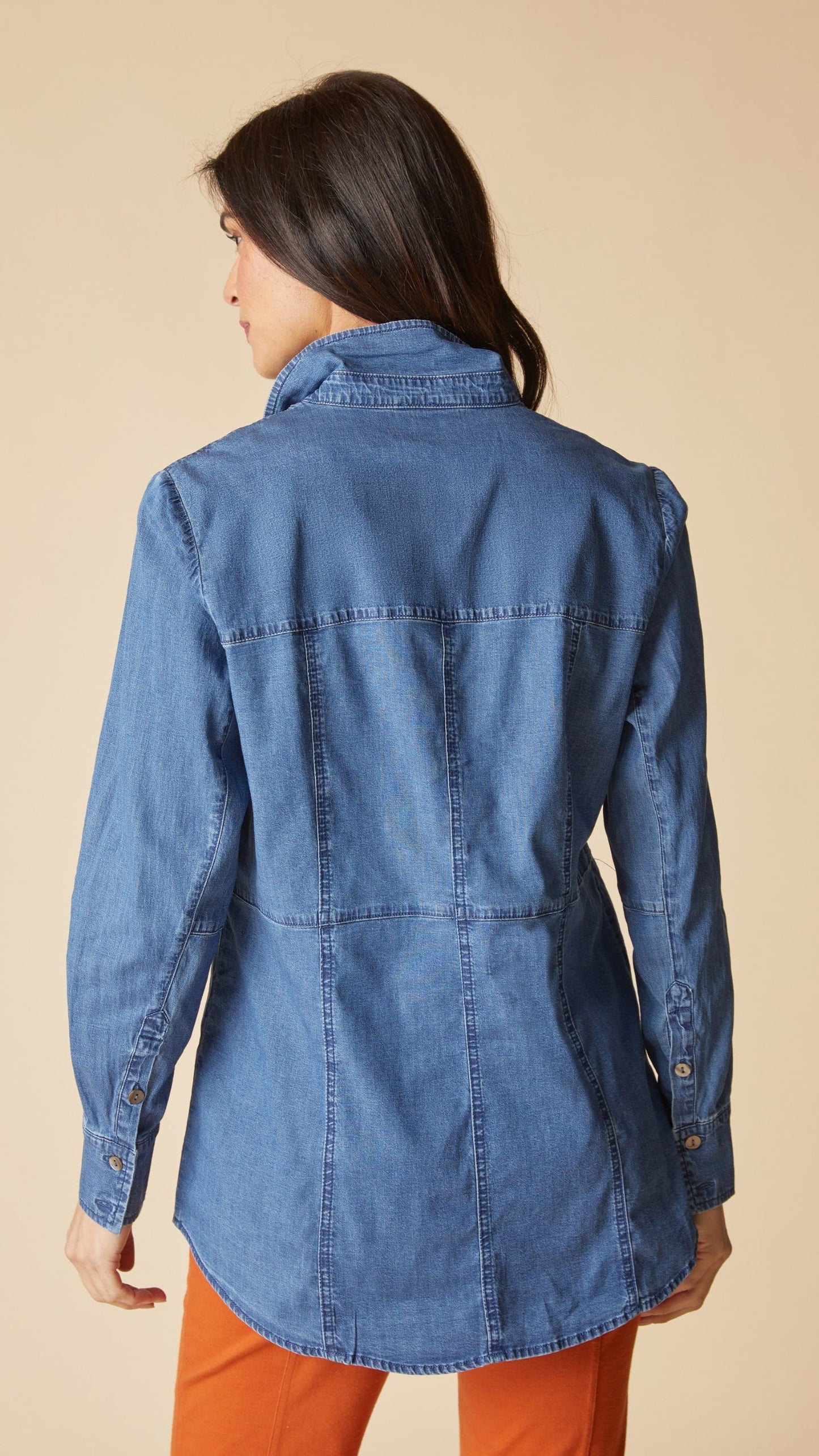 Habitat Tops Habitat Perfect Travel Seamed Shirt Habitat Perfect Travel Seamed Shirt