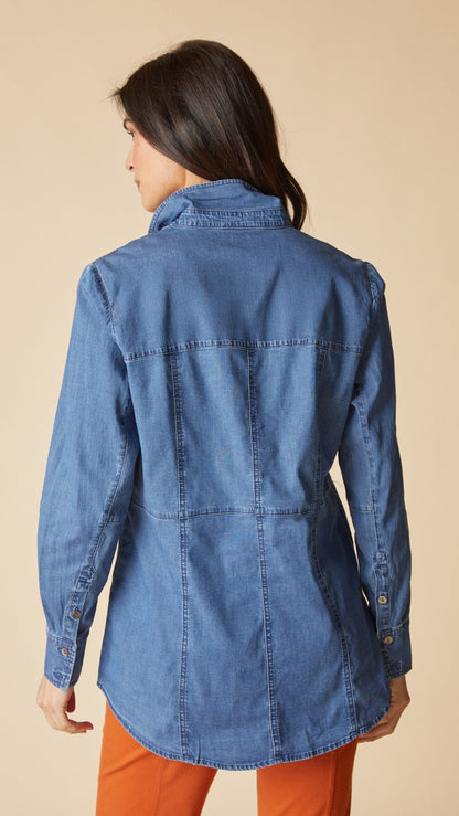 Habitat Tops Habitat Perfect Travel Seamed Shirt Habitat Perfect Travel Seamed Shirt
