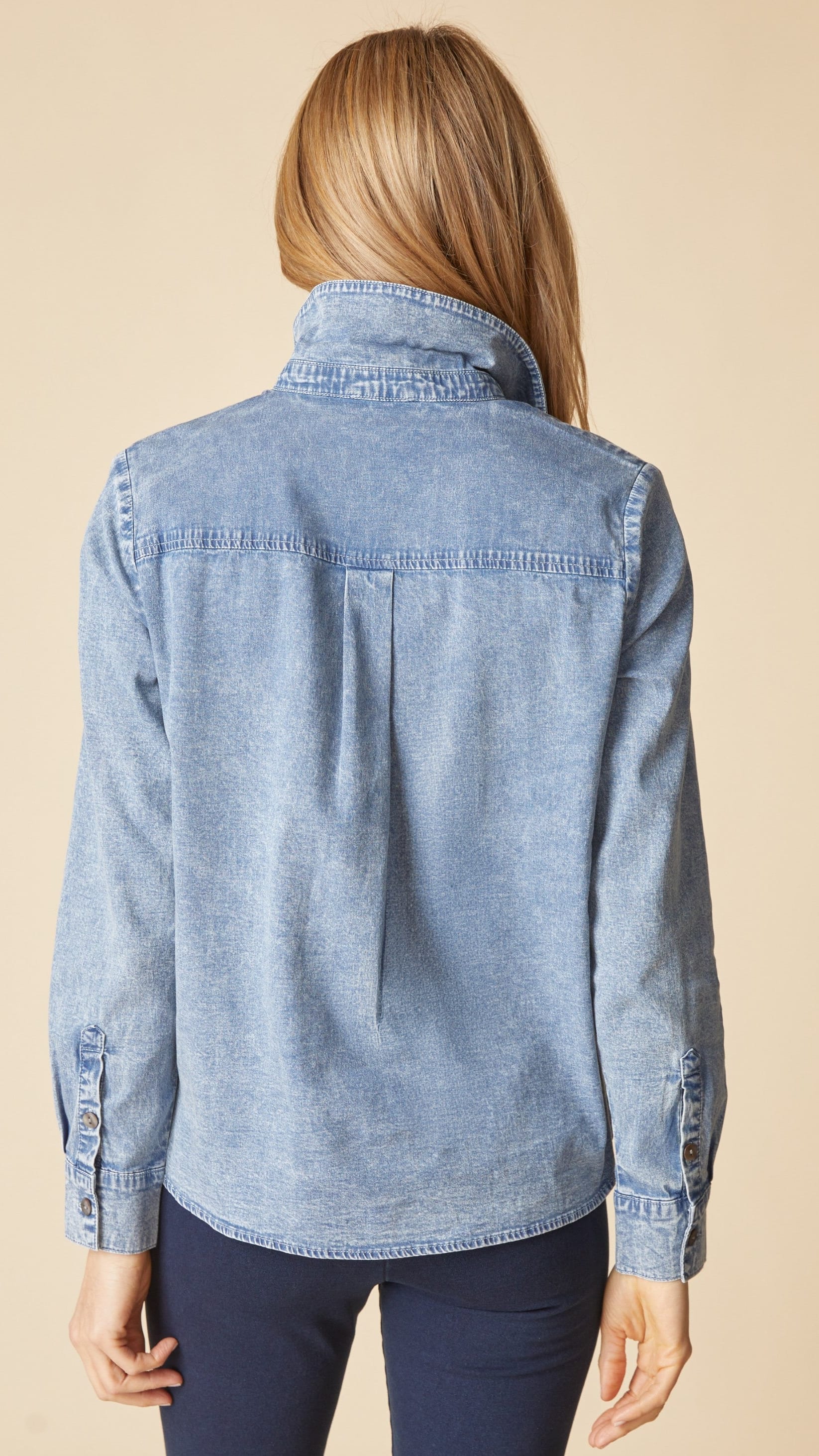 Habitat Tops Habitat Perfect Travel Shaped Hem Shirt - Multiple Colors Habitat Perfect Travel Shaped Hem Shirt - Multiple Colors