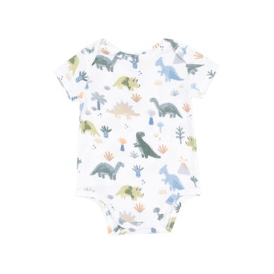 Angel Dear Short Sleeve Bamboo Bodysuit - Multiple Colors