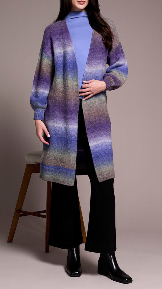 Tribal Long Sweater Cardigan - Multiple Colors