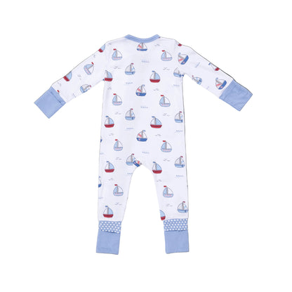 Angel Dear Children's Clothing Angel Dear Convertible Romper - Multiple Prints Angel Dear Convertible Romper - Multiple Prints
