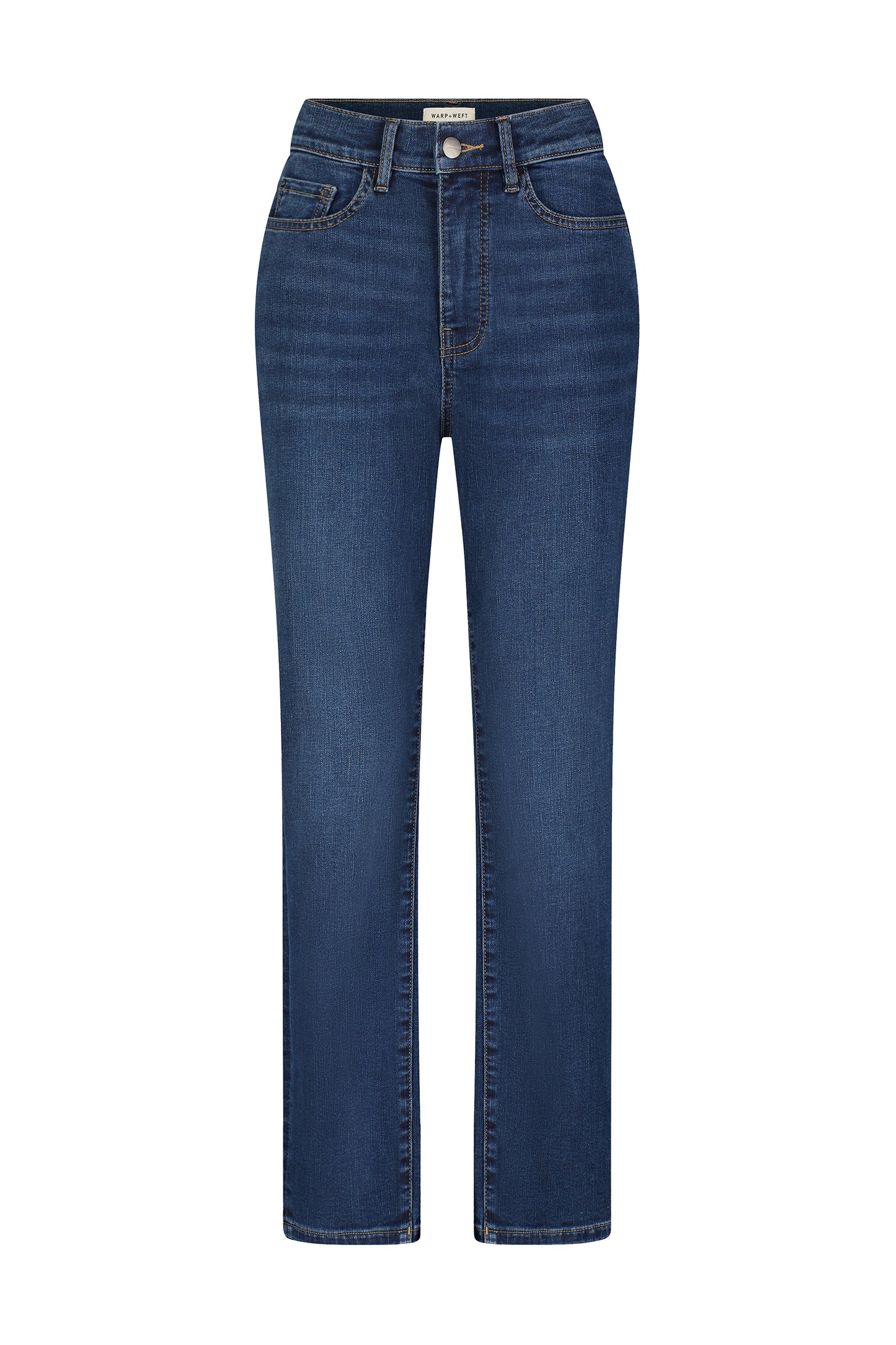 Warp & Weft Ase Stretch Straight Denim Pant - Multiple Colors