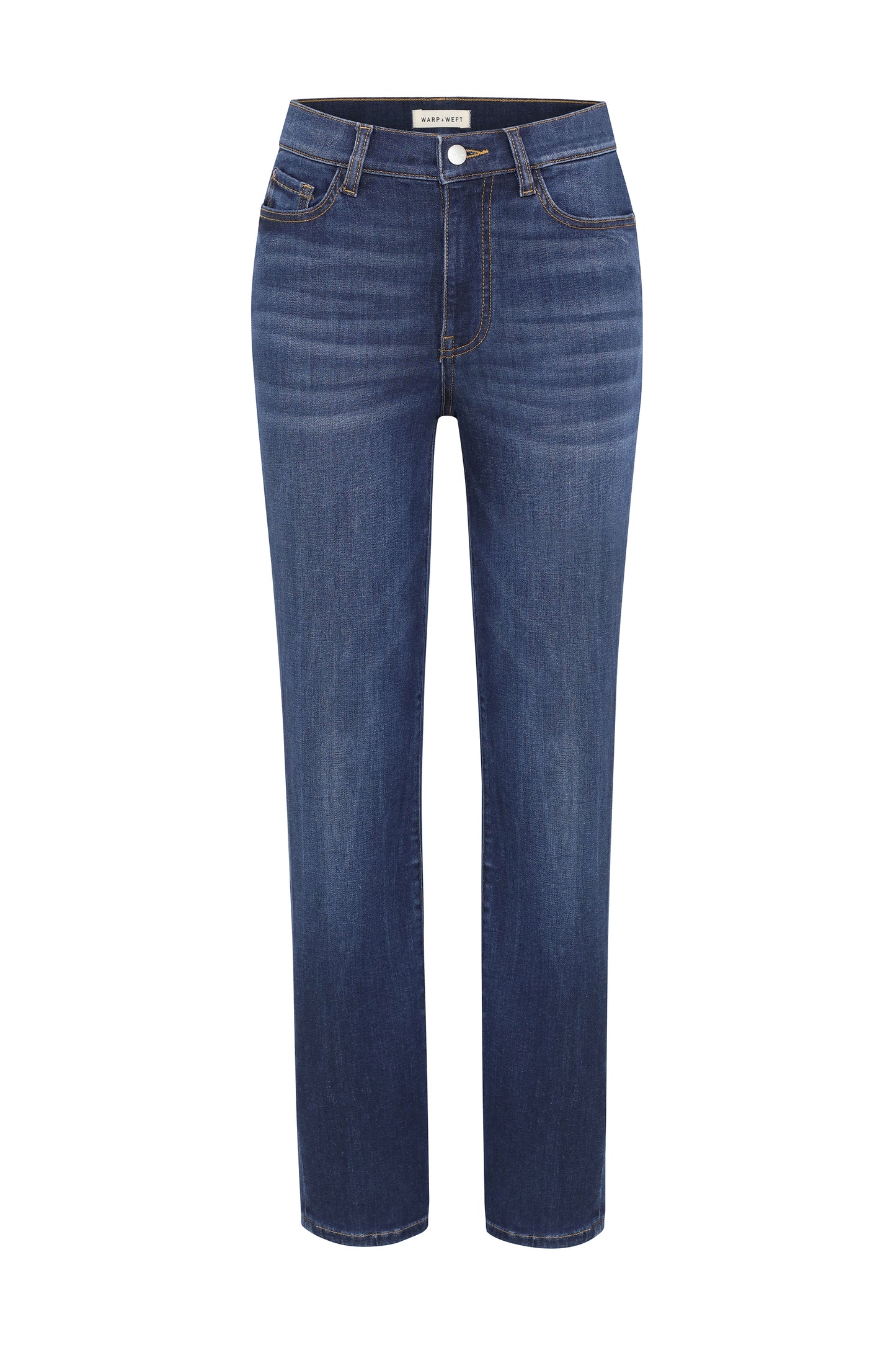 Warp & Weft Ase Stretch Straight Denim Pant - Multiple Colors