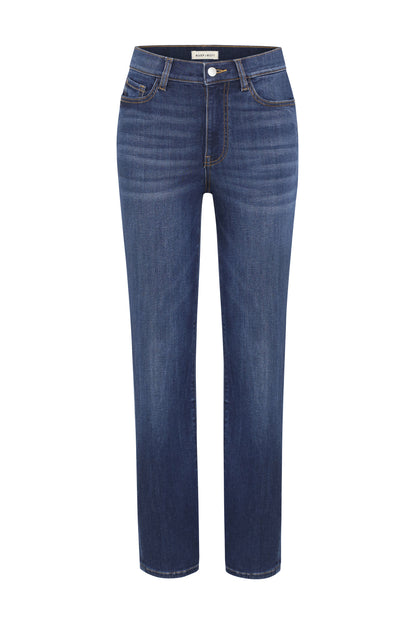 Warp & Weft Ase Stretch Straight Denim Pant - Multiple Colors