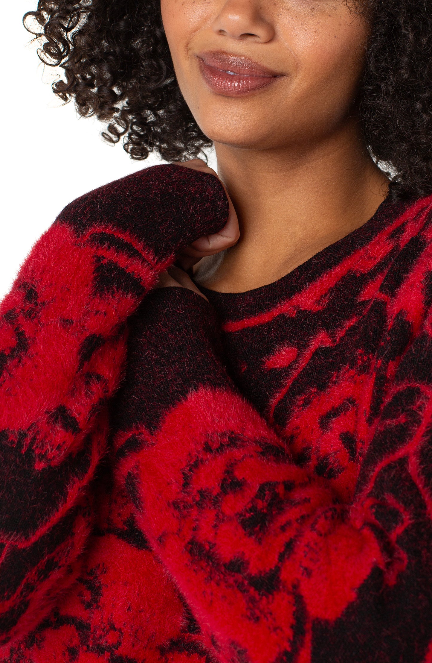 Liverpool Floral Crew Neck Sweater