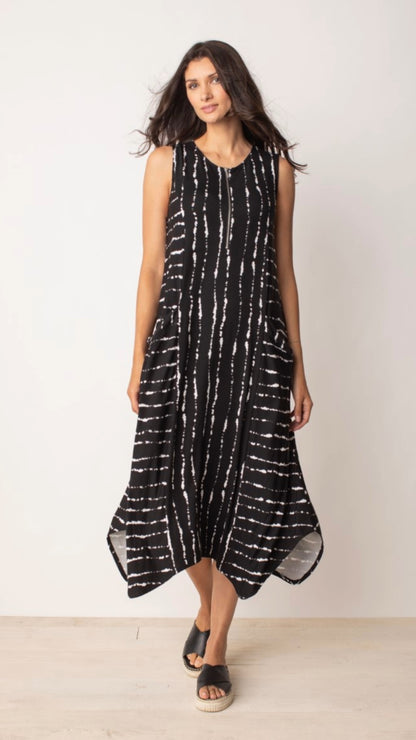 LIV by Habitat Arthouse Knits Zip-It Dress, Stripe