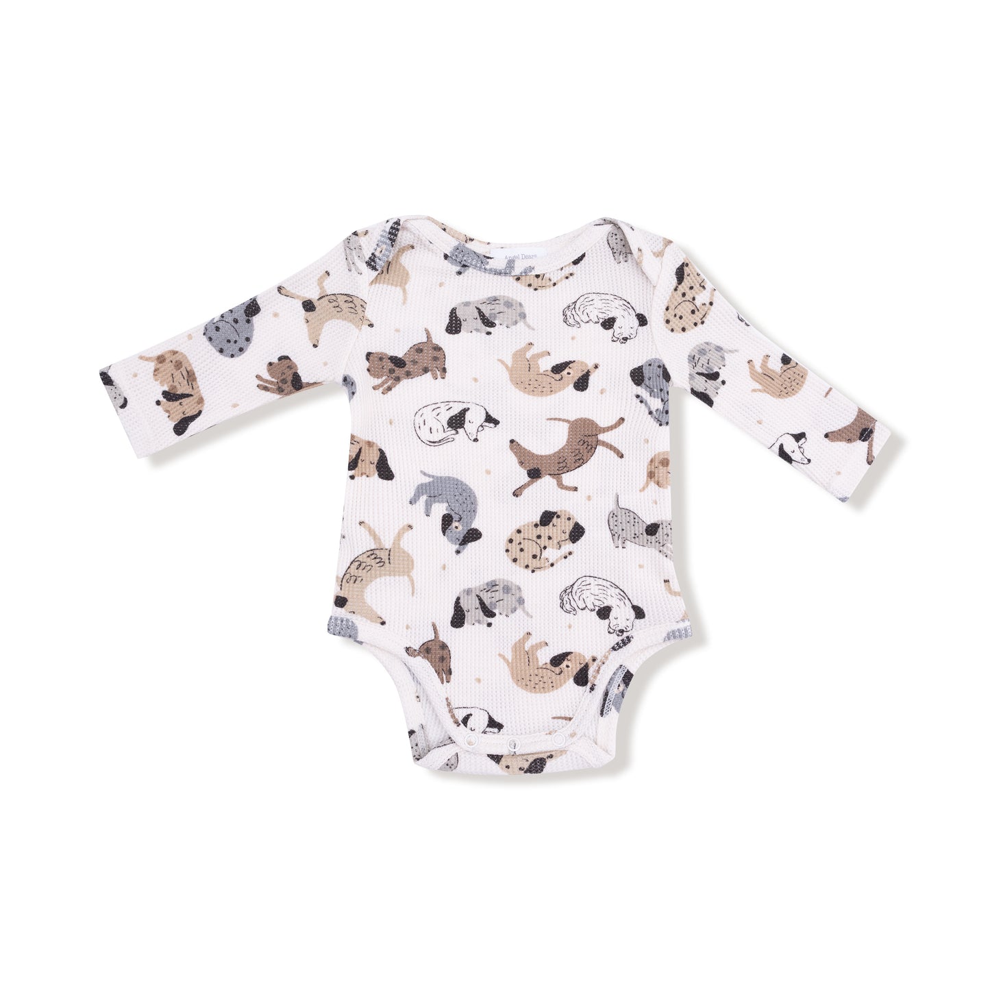 Angel Dear Cozy Pups Lap Shoulder Bodysuit