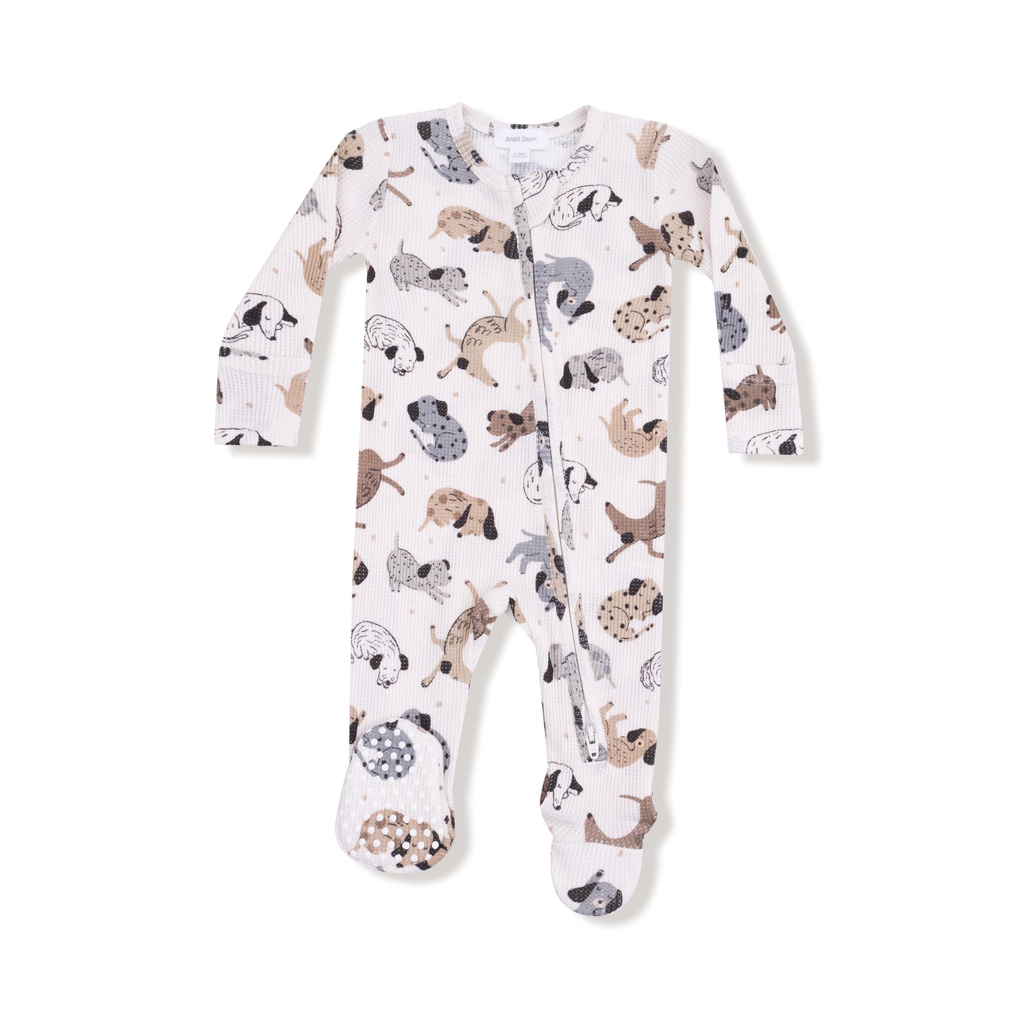 Angel Dear Cozy Pups 2 Way Zipper Footie