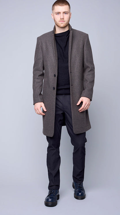 Hedge Long Melange Coat