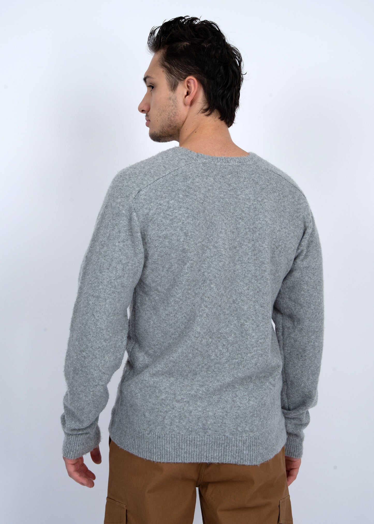Hedge Raglan Sleeve Crew Sweater - Multiple Colors
