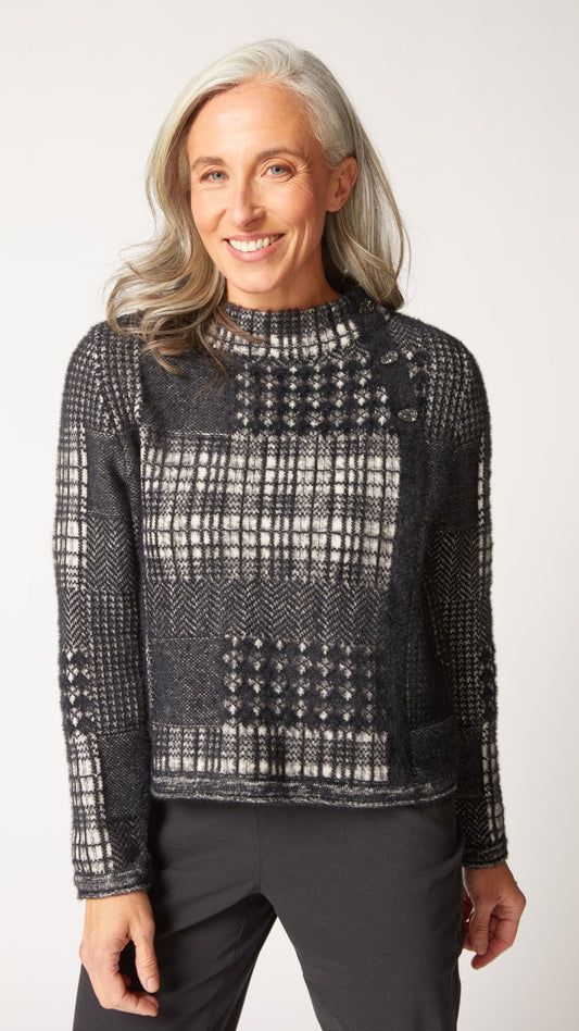 Habitat Plaid Patchwork Pullover