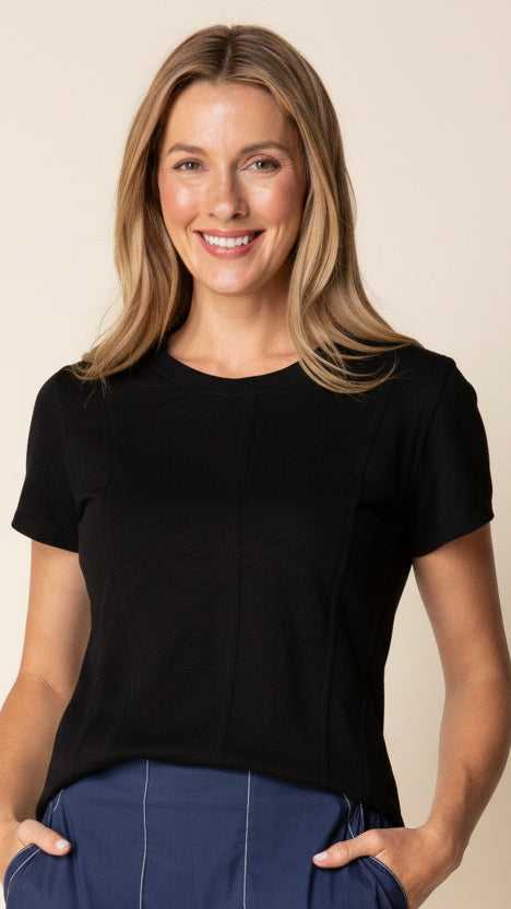 Habitat Cotton Pebble Seamed Tee - Multiple Colors