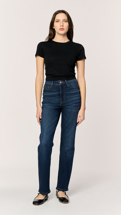 Warp & Weft Ase Stretch Straight Denim Pant - Multiple Colors