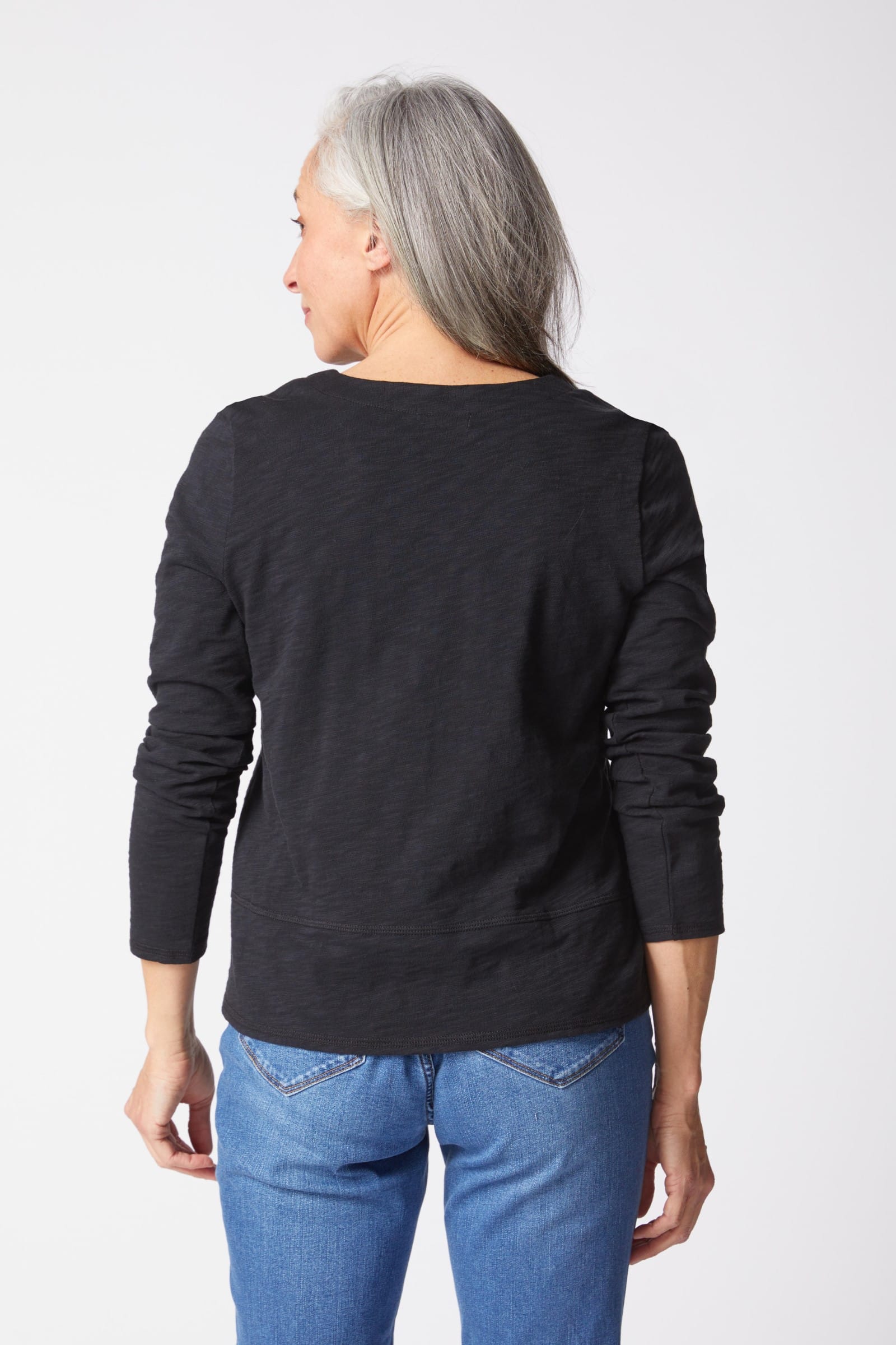 Habitat Tees Habitat Cotton Pebble Seamed Long Sleeve Tee - Multiple Colors Habitat Cotton Pebble Seamed Long Sleeve Tee - Multiple Colors