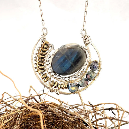 Art By Any Means Space Dust Necklace