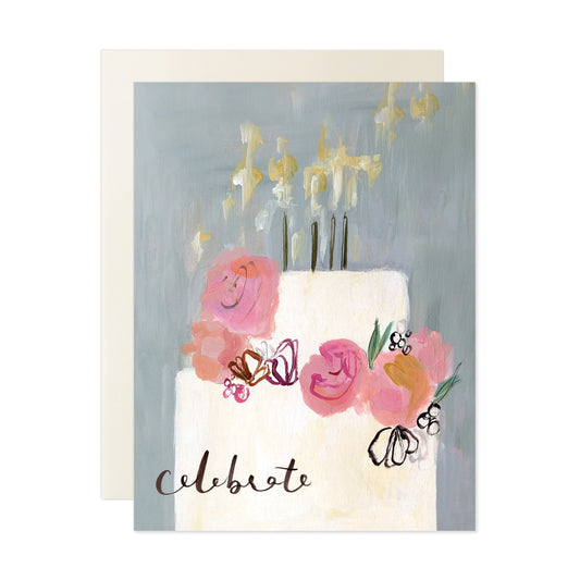 Celebrate Cake Greeting Card