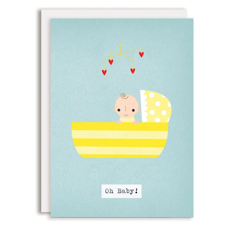 Rosy Designs Oh Baby! Baby Greeting Card