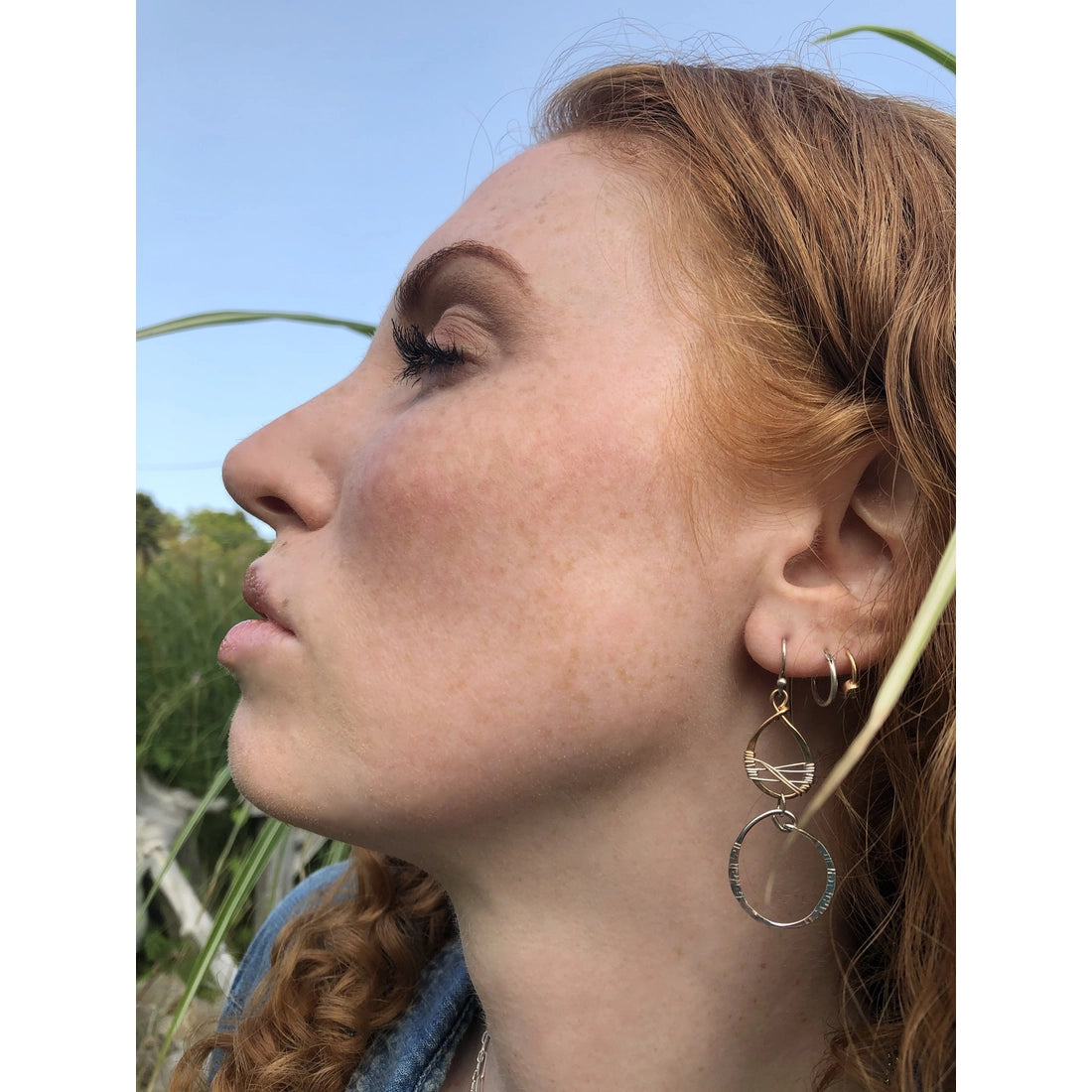 Art By Any Means Two Worlds Earrings