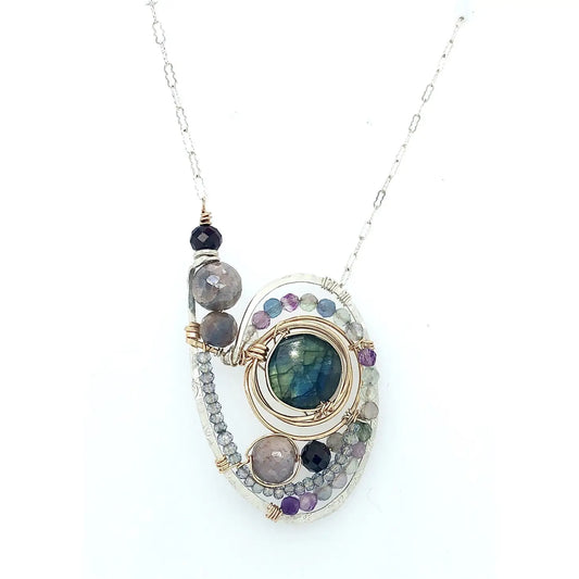 Art By Any Means Cosmos Necklace