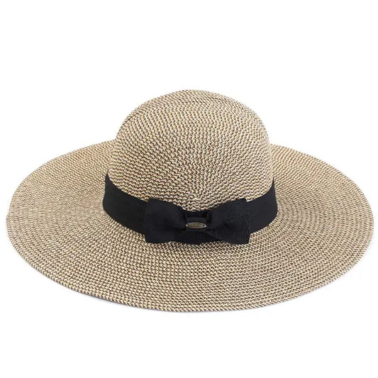 Hana 4" Paper Brim Straw Hat - Multiple Colors
