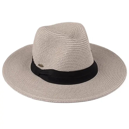 Hana 3" Paper Brim Panama Hat - Multiple Colors