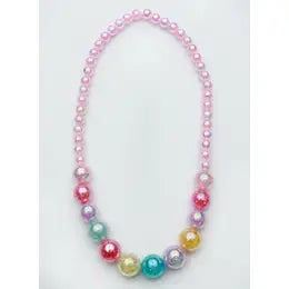 Sparkle Sisters Beaded Watercolor Necklace - Multiple Colors