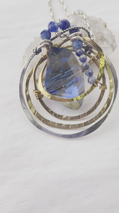 Art By Any Means Crystal Nest Necklace