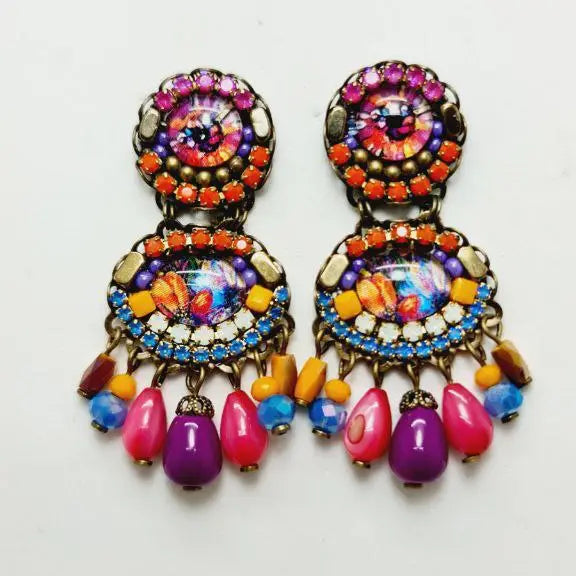Melizi Jewelry Violett Earrings